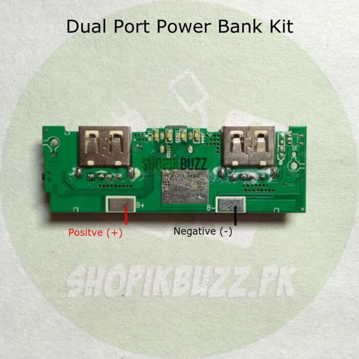 Power Bank Module Dual port 5v1A & 5v2A Kit Shopikbuzz