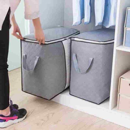 Grey Storage Bag