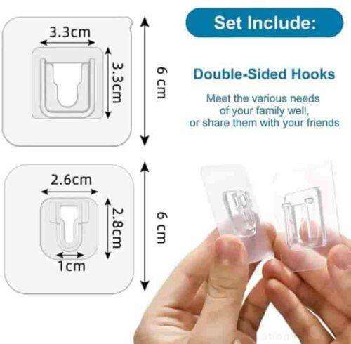 Double Sided Adhesive Hooks