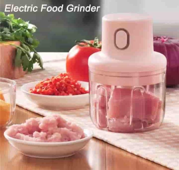 Automatic Rechargeable Mini Chopper Machine | Shopikbuzz