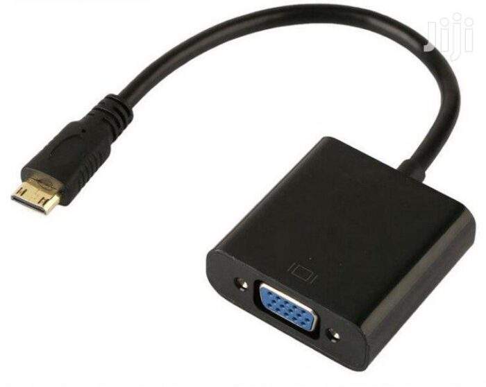 HDMI Mini to VGA Adapter Converter Cable | Shopikbuzz