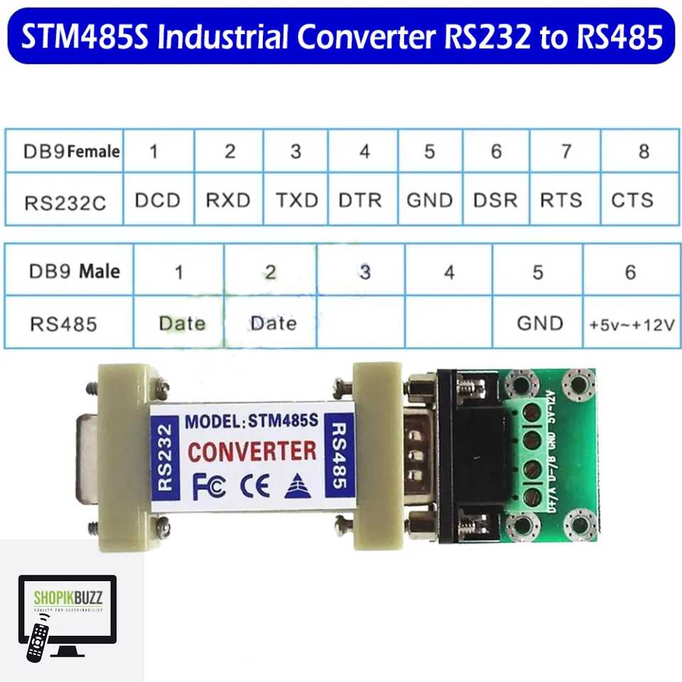 RS232 RS485 STM485S Kit RS232 RS485 STM485S Kit